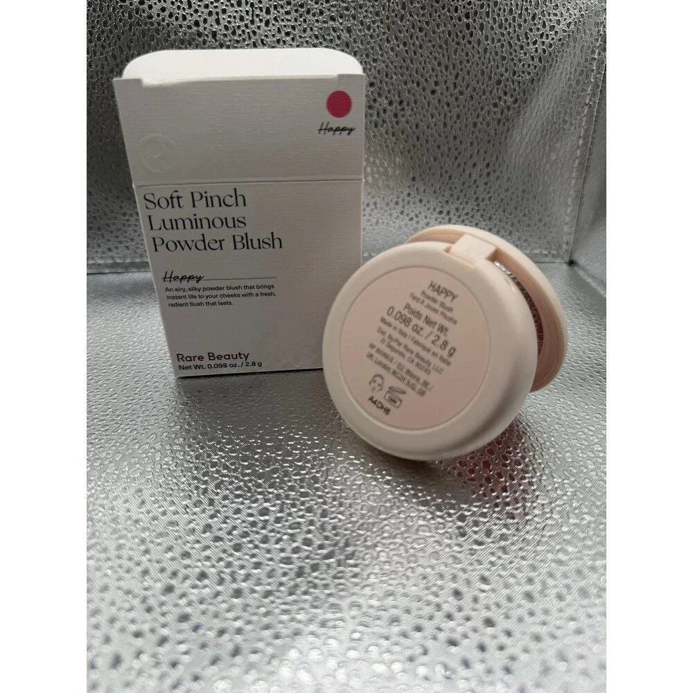 Rare Beauty Soft Pinch Luminous Powder Blush HAPPY Cool Pink